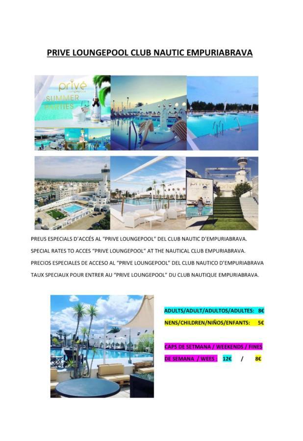 Appartamento Karina D-Luxe Empuriabrava Esterno foto